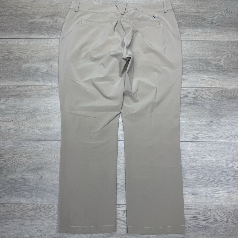 Vineyard Vibes Fairway Pants Men's Sz 38x30 Brown Khaki Golf Performance Casu - Picture 7 of 8